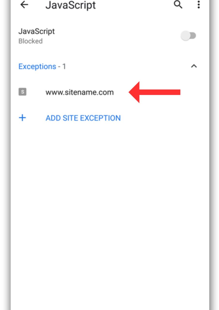 How To Disable JavaScript & Ads in Android Chrome for a Specific Site