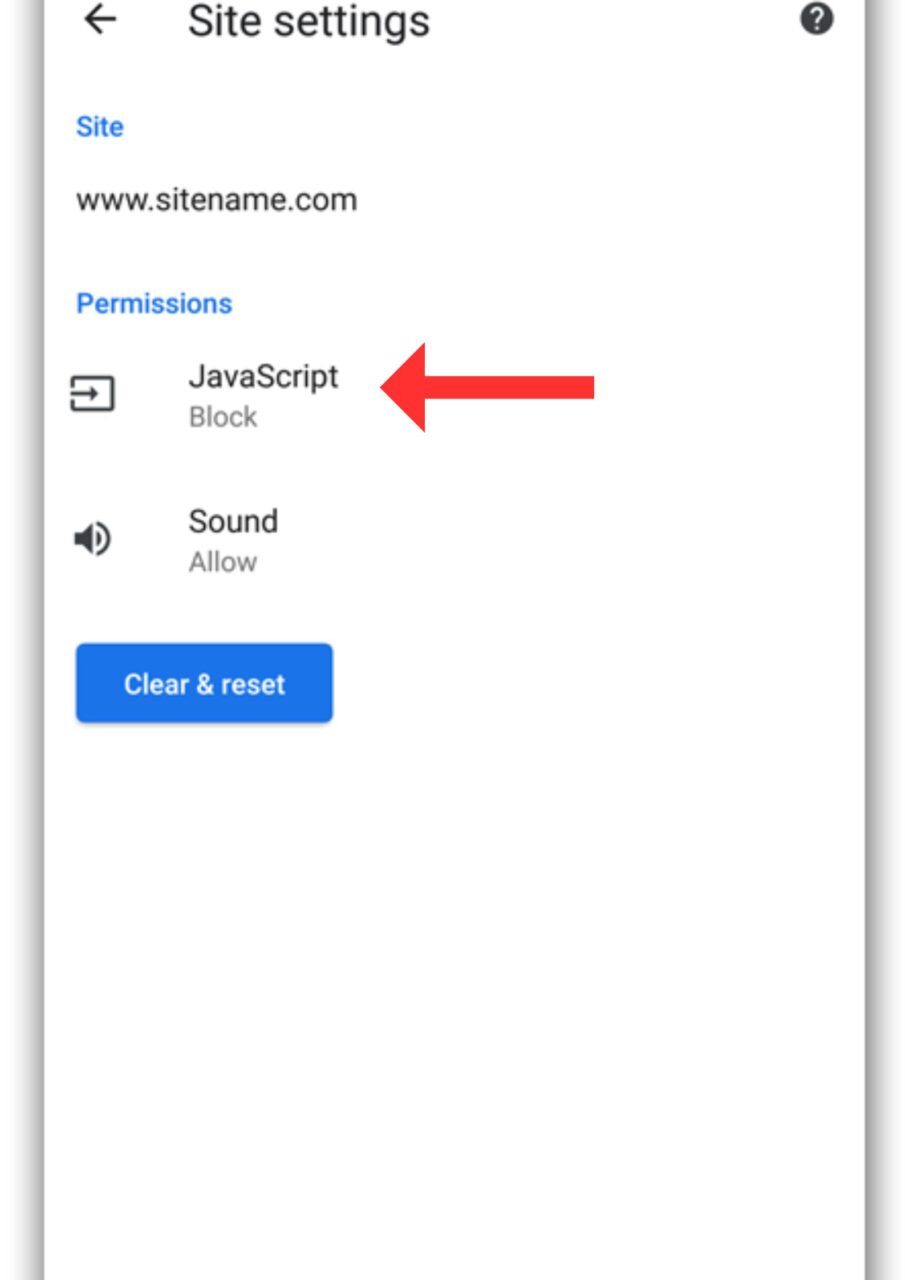 How To Disable JavaScript & Ads in Android Chrome for a Specific Site