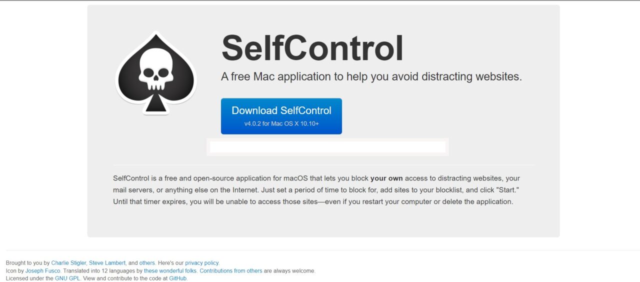 Self control