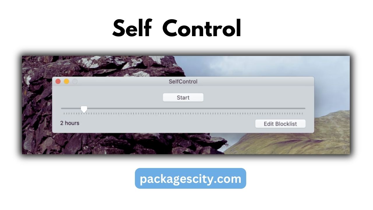 Self  control